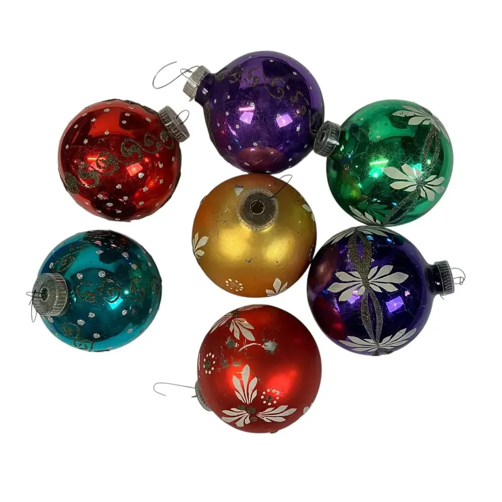 Vintage Christmas Ornaments 9 Made In Austria 3